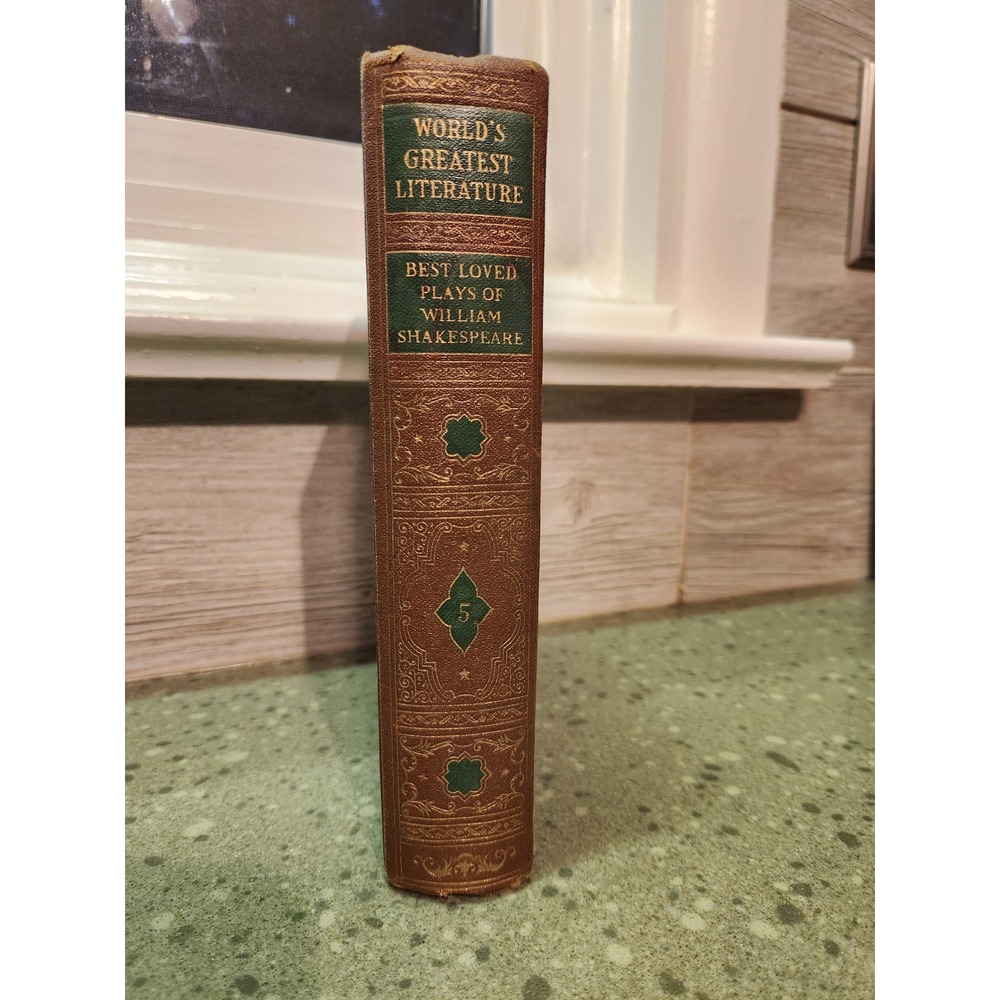 VTG Spencer Press World's Greatest Literature #5 Best Loved Plays Shakespeare
